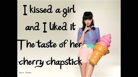 katy perry i kissed a girl lyrics